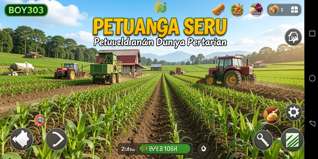 Tampilan gameplay menarik dalam dunia pertanian BOY303.