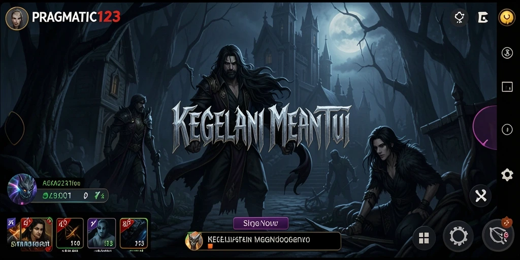 Tampilan gameplay seram di PRAGMATIC123 penuh ketegangan.