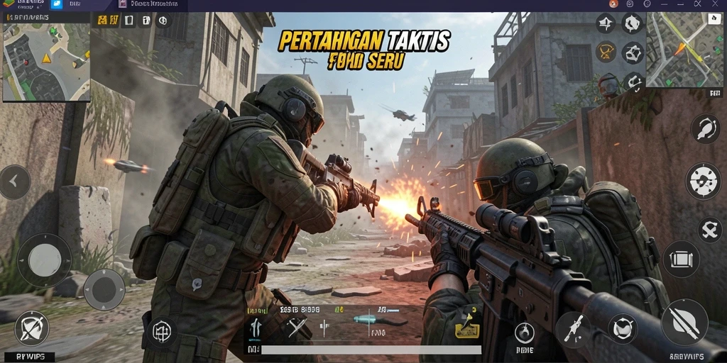 Tampilan gameplay intens dari RPVIP5 yang menegangkan.